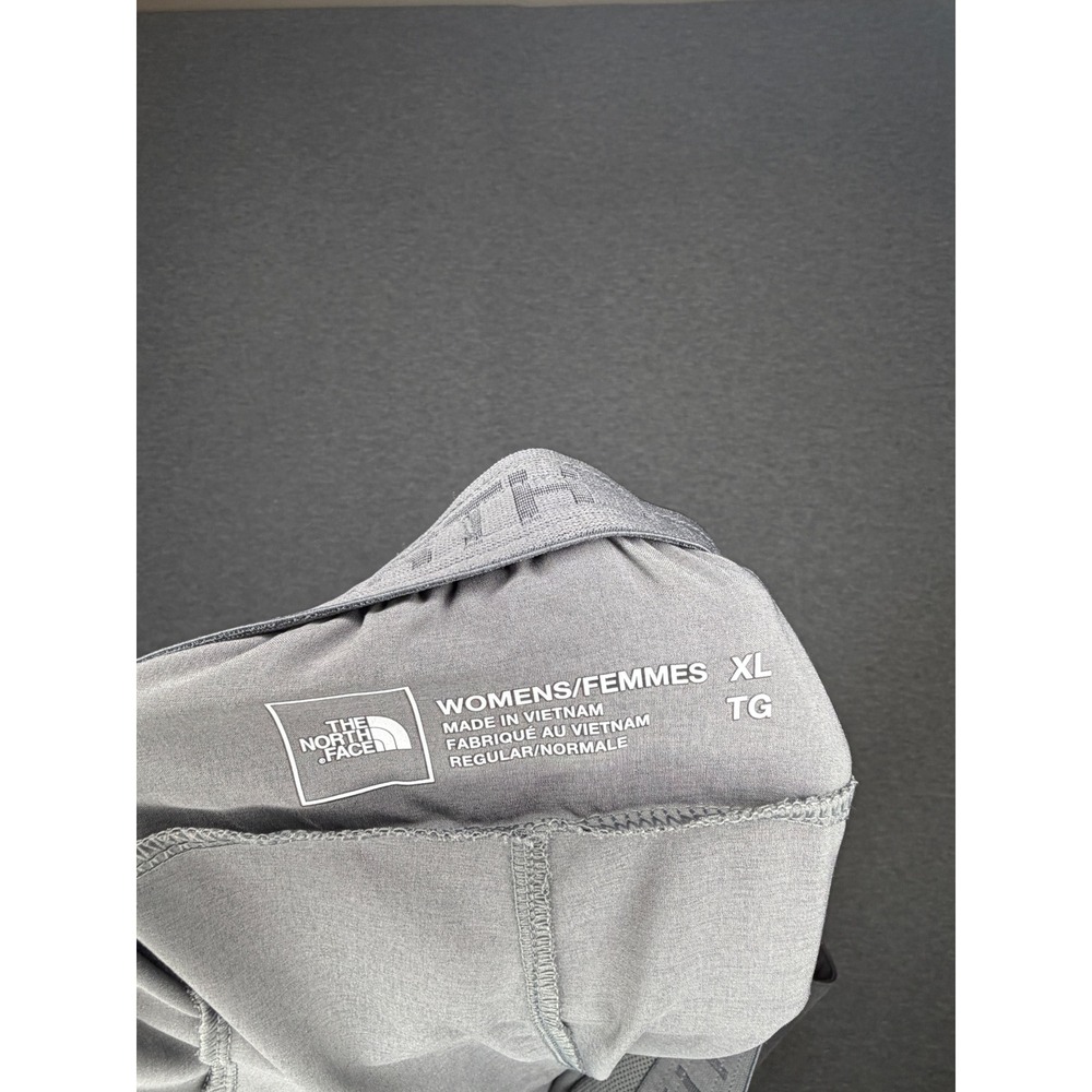 The North Face Womens Grey Jogger Pants XL Elastic‎ Waist Hiking Athleisure - Picture 7 of 10